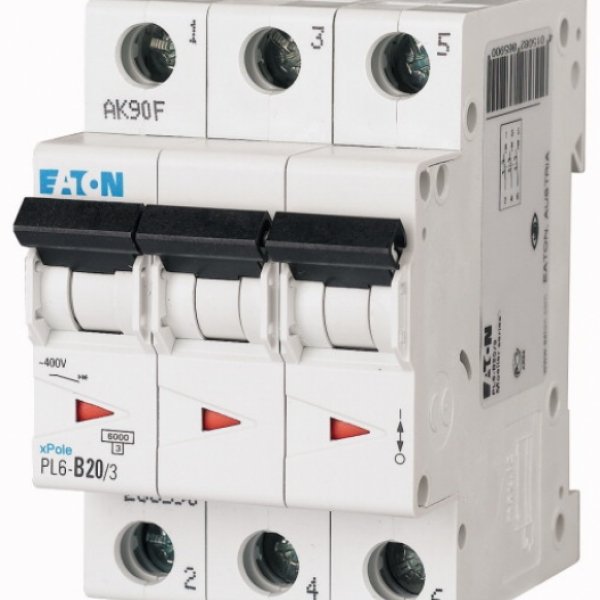 PL6-B25/3 автоматический выключатель EATON (Moeller) - 286591