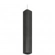 Светодиодный подвесной светильник Maxus FPL 6Вт 3000K S BK 280мм (черный) 1-FPL-007-02-S-BK