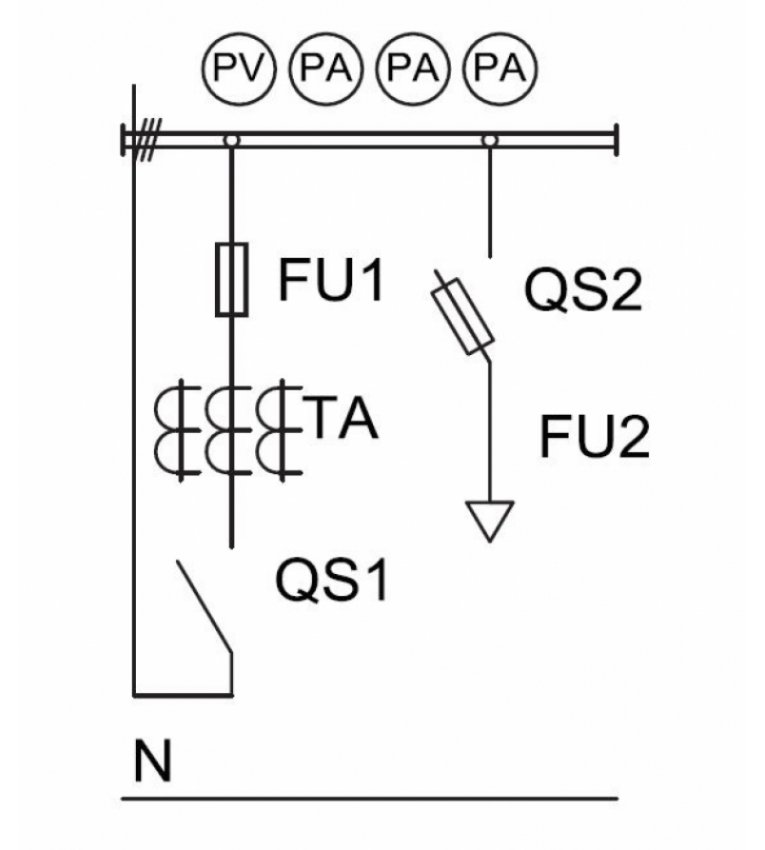 ЩО-90 1224 У3 вводно-распределительная панель щитов серии CPN - ptp100414