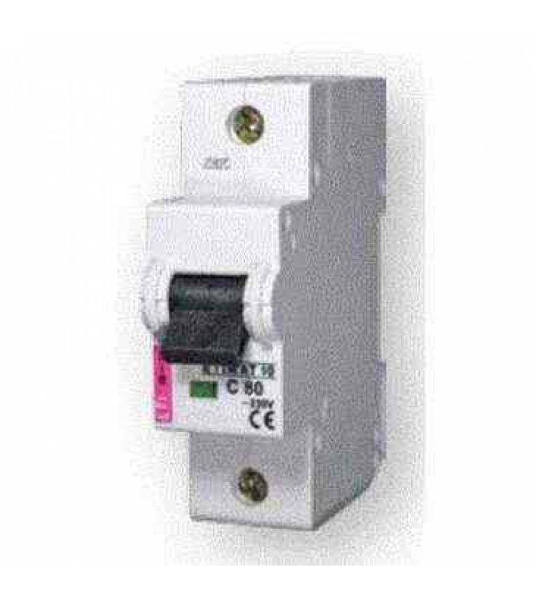 Автоматический выключатель ETI 002151731 ETIMAT 10 1p D 80А (20 kA) - 2151731