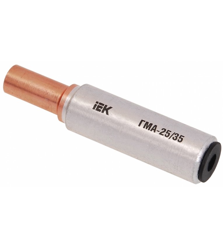 Гільза ГМА-120/150 мідно-алюмінієва сполучна IEK - UGTL10-120-16