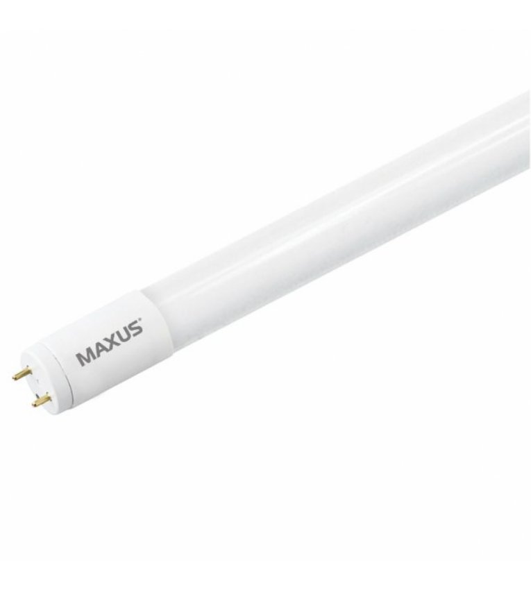 Лампа дневного света 8Вт Maxus 6000K 600мм plastik, T8 G13 - 1-LED-T8-060M-0860-06