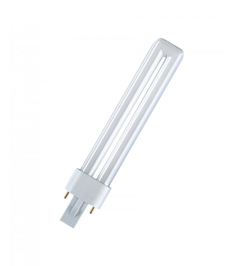КЛЛ лампа U-образная неинтегрированная Dulux S 7W/840 4000К G23 Osram - 4050300010571