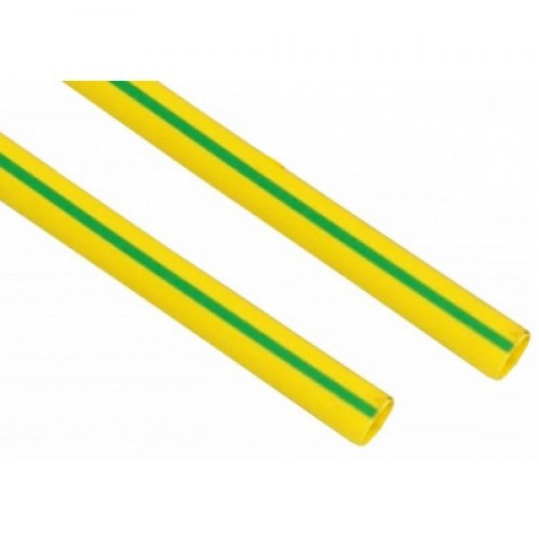 Термоусадочная трубка 6/3 желто-зеленая АСКО-УКРЕМ - A0150040043