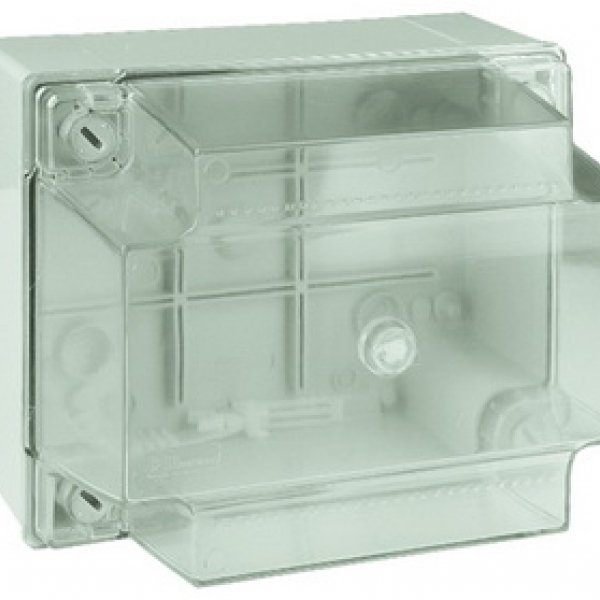 Коробка распределительная с гладкими стенками, прозрачная крышка, IP56, 240х190х160мм ДКС Украины - 54240