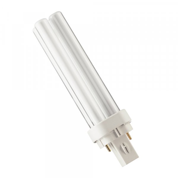 КЛЛ лампа U-образная неинтегрированная MasterPL-S 4P 18W/830 3000К G24 q-2 Philips - 10019162