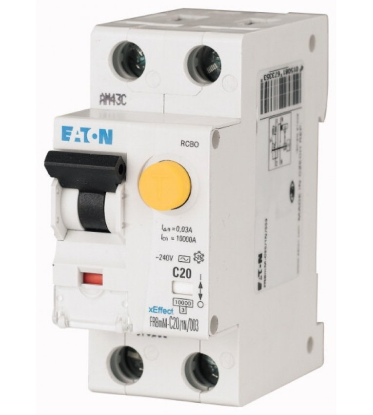 FRBMM-B20/1N/003 диференційний автоматичний вимикач EATON (Moeller) - 170698