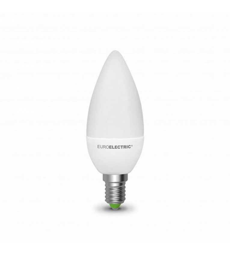 LED Лампа CL 6W E14 4000K, EUROELECTRIC - LED-CL-06144(EE)