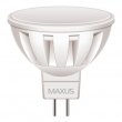 Лампа світлодіодна LED-289 MR16 5Вт Maxus 3000K, GU5.3