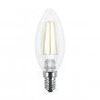 Світлодіодна лампа 1-LED-538 C37 4Вт Maxus (Filament) 4100К, Е14, свічка