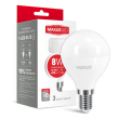 Лампа Led 1-LED-5415 G45 8Вт Maxus 3000K, E14
