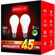 Комплект ламп 2-LED-336-01 А65 12Вт (2 шт.) 4100К, Е27 Maxus