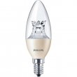 Світлодіодна лампа под диммер MAS LEDcandle DT 6Вт Philips E14 B38 CL_AP