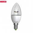 Лампа LED CL 6Вт Eurolamp 4000К ЕКО серія «D» свічка, E14