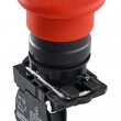TB5-AC42 Кнопка 'грибок' (d 40 мм) 'Стоп' червона АСКО-УКРЕМ