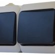 Блок - два одноклавишных выключателя (черные клавиши) 2ВЗ10-1-IP44N АСКО-УКРЕМ