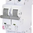 Автоматический выключатель ETI 002113514 ETIMAT 6 2p В 10А (6 kA)