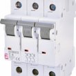 Автоматичний вимикач ETI 002145510 ETIMAT 6 3p C 4A (6kA)