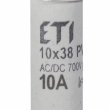 Запобіжник ETI 002625021 CH 10x38 gR-PV 10A 700V (30kA)