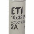 Запобіжник ETI 002625027 CH 10x38 gR-PV 2A 900V (30kA)