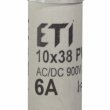 Запобіжник ETI 002625029 CH 10x38 gR-PV 6A 900V (30kA)