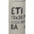 Запобіжник ETI 002625030 CH 10x38 gR-PV 8A 900V (30kA)