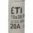 Запобіжник ETI 002625034 CH 10x38 gR-PV 20A 900V (30kA)