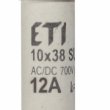 Запобіжник ETI 002625305 CH SU 10x38 gR-PV 12A 700V (30kA)