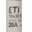 Запобіжник ETI 002625307 CH SU 10x38 gR-PV 20A 700V (30kA)