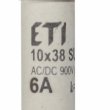 Предохранитель ETI 002625312 CH SU 10x38 gR-PV 6A 900V (30kA)