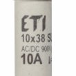 Запобіжник ETI 002625314 CH SU 10x38 gR-PV 10A 900V (30kA)