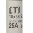 Запобіжник ETI 002625318 CH SU 10x38 gR-PV 25A 900V (30kA)