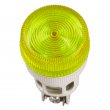 Светосигнальная лампа ENR-22 Ø22мм желтая неон/240В цилиндр IEK