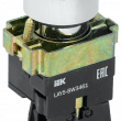 Кнопка управления LAY5-BW3461 с подсветкой красный 1з IEK