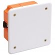 Коробка КМ41022 розпаювальна 92х92x45мм для порожніх стін IEK 