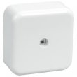 Коробка КМ41206-01 распределительная 50х50х20мм белая (с контактной группой) IEK 