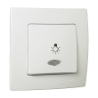 Кнопка таймера с подсветкой Lillium Natural Kare Белый