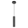 Светодиодный подвесной светильник Maxus FPL 6Вт 3000K C BK 180мм (черный) 1-FPL-003-01-C-BK
