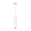 Светодиодный подвесной светильник Maxus FPL 6Вт 3000K S WH 280мм (белый) 1-FPL-005-02-S-WH