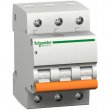 Электрический автомат Schneider Electric ВА63 3П 50A C