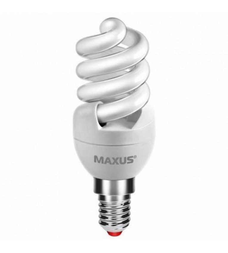 Енергозберігаюча лампа Maxus 9Вт SFS T2 2700К, E14 - 1-ESL-217-1