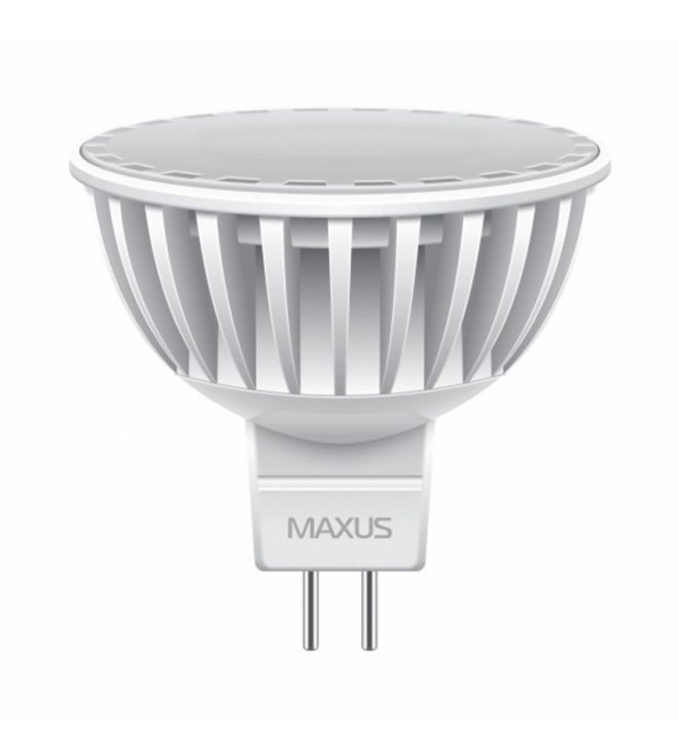 Лампа LED LED-295 MR16 4Вт 3000K, GU5.3 Maxus - 1-LED-295