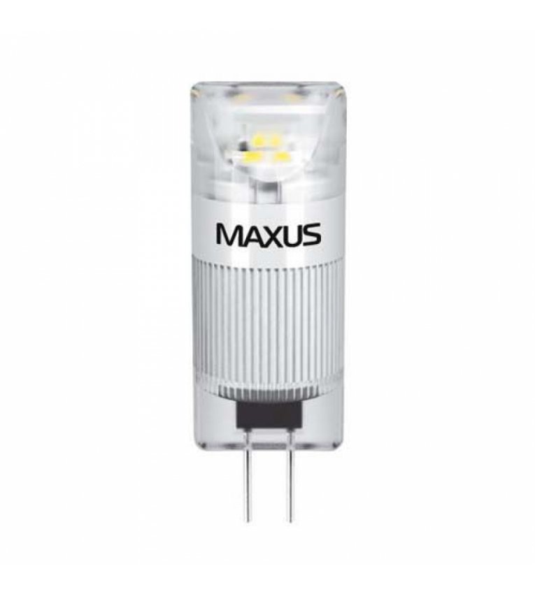 Лампа LED 1-LED-339-T 1Вт Maxus 3000K, G4 - 1-LED-339-T