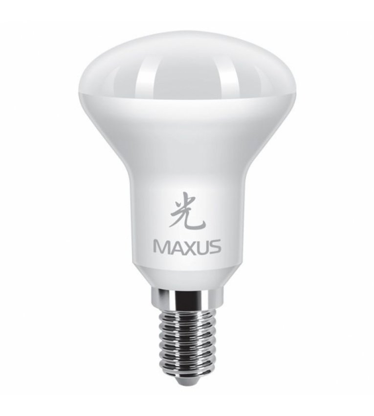 Светодиодная лампа 1-LED-363 R63 7Вт Maxus 3000K, E27 - 1-LED-363