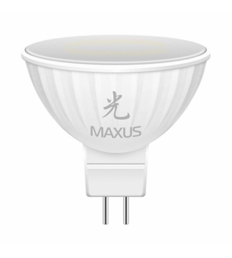 Світлодіодна лампа LED-404-01 MR16 4Вт Maxus 5000K, GU5.3 - 1-LED-404-01