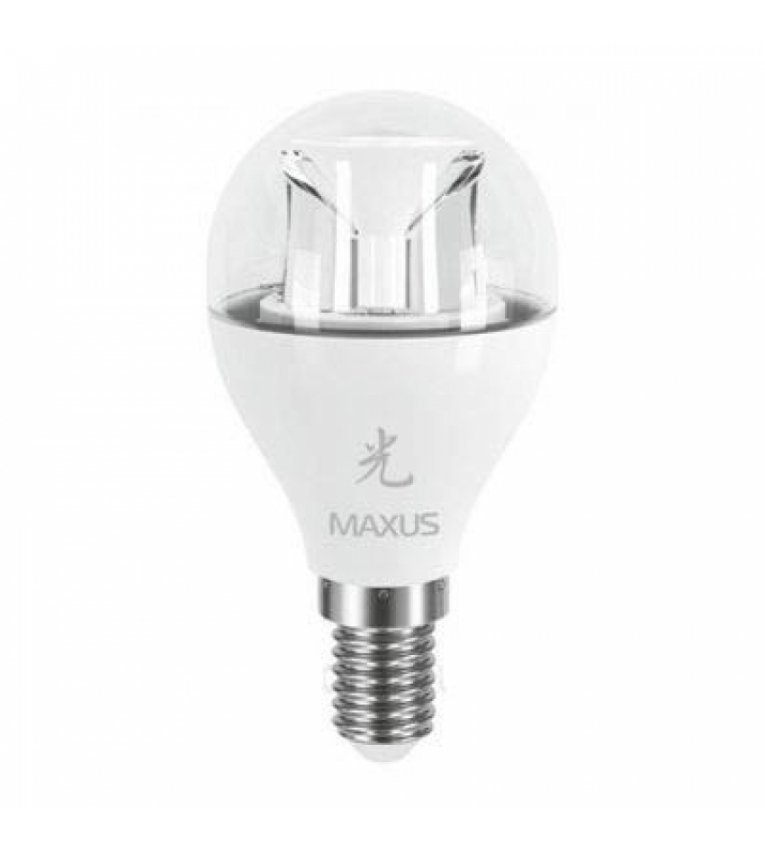 Лампа світлодіодна 1-LED-434 G45 6Вт Maxus 5000K, E14 - 1-LED-434