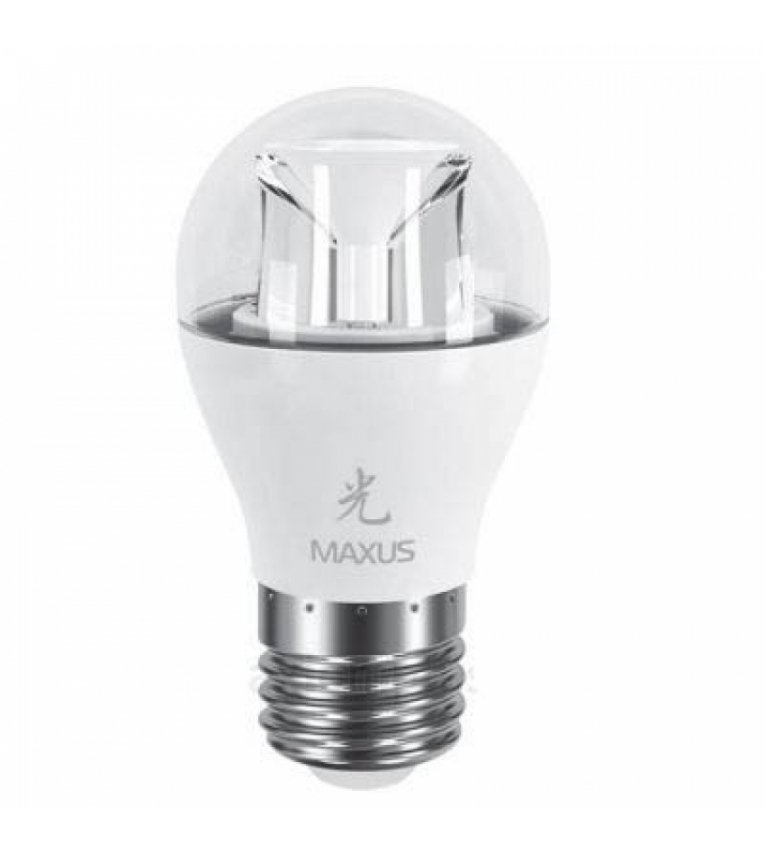 Лампа світлодіодна 1-LED-436 G45 6Вт Maxus 5000K, E27 - 1-LED-436