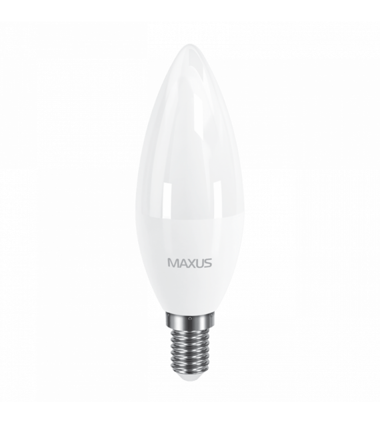 Led лампа Maxus 1-LED-5317 С37 8Вт 3000K, E14 - 1-LED-5317