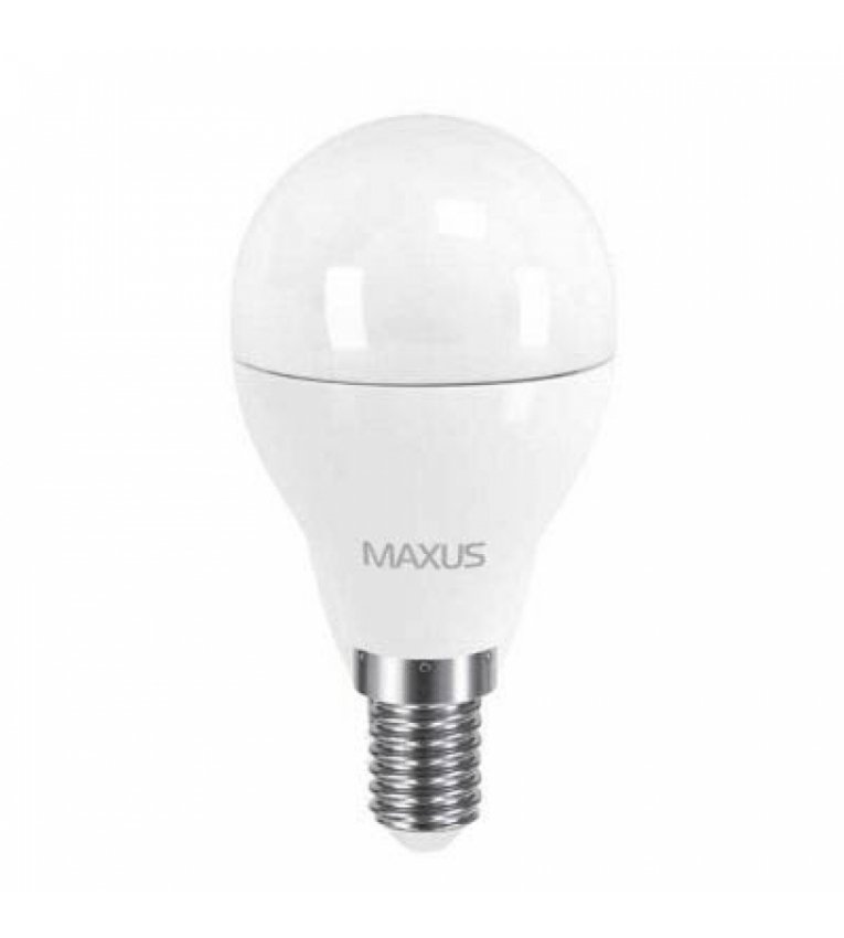 Світлодіодна лампа 1-LED-544 G45 6Вт Maxus 4100К, Е14 - 1-LED-544