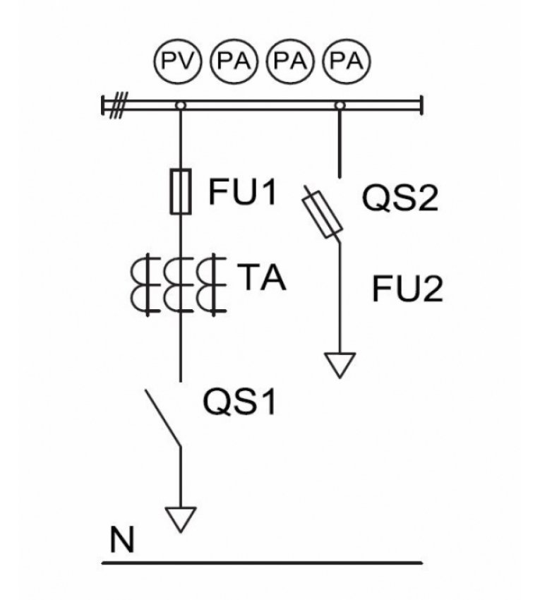 ЩО-90 2223 У3 630А вводно-розподільна панель щитів серії CPN - ptp100413